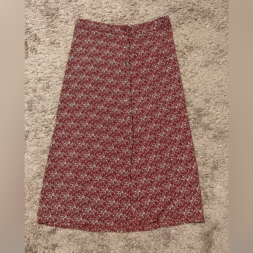 Sky&Sparrow button down skirt